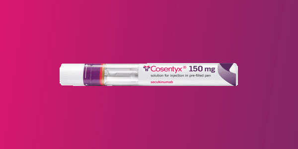 Video preview Image. COSENTYX® (secukinumab) 150mg SensoReady pen.