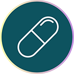 Pill icon. 