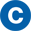 Circle with the letter C icon.