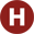 Circle with the letter H icon.