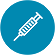 Syringe icon.